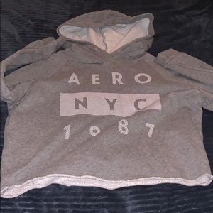 Aeropostale crop top hoodie